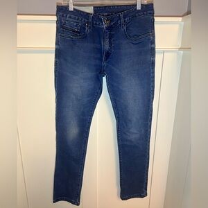 Diesel trompe l'oeil jean sweatpants